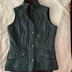 Great condition Navy Barbour Cavalry quilted Gilet/Vest 10